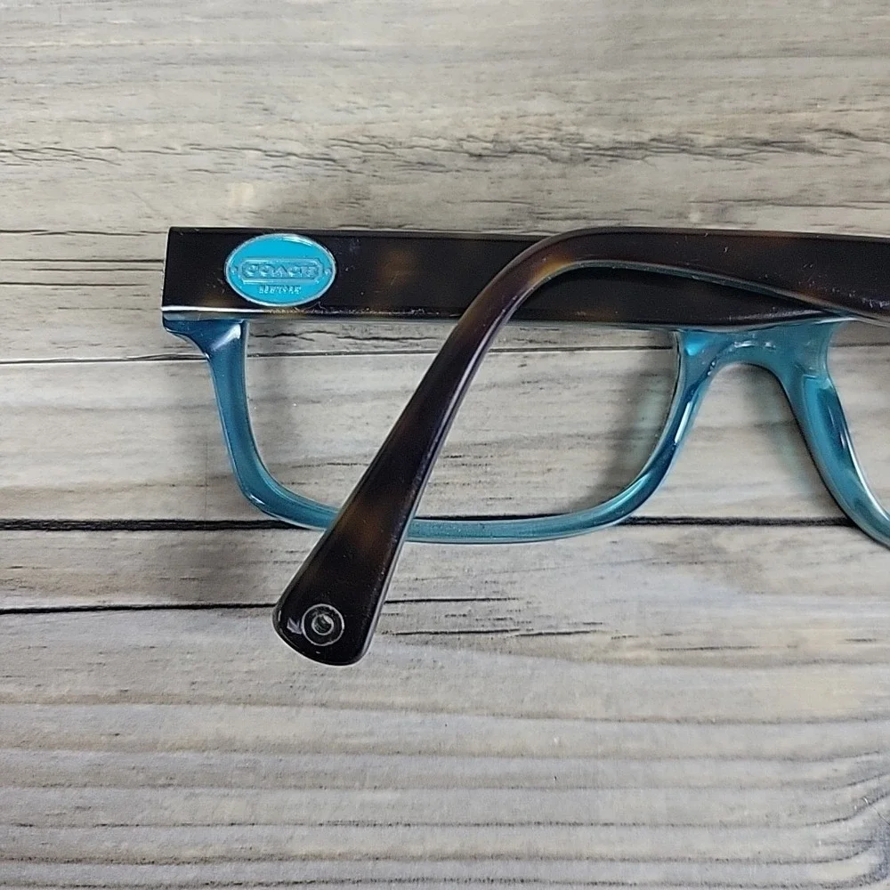 Coach HC 6040 Brooklyn 5116 Eyeglasses‎ Frames Womens 52-16-135 Tortoise Teal